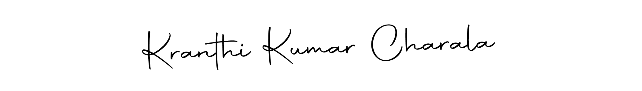 It looks lik you need a new signature style for name Kranthi Kumar Charala. Design unique handwritten (Autography-DOLnW) signature with our free signature maker in just a few clicks. Kranthi Kumar Charala signature style 10 images and pictures png