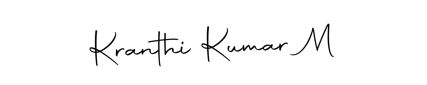 Kranthi Kumar M stylish signature style. Best Handwritten Sign (Autography-DOLnW) for my name. Handwritten Signature Collection Ideas for my name Kranthi Kumar M. Kranthi Kumar M signature style 10 images and pictures png