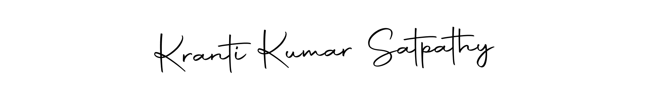 Autography-DOLnW is a professional signature style that is perfect for those who want to add a touch of class to their signature. It is also a great choice for those who want to make their signature more unique. Get Kranti Kumar Satpathy name to fancy signature for free. Kranti Kumar Satpathy signature style 10 images and pictures png