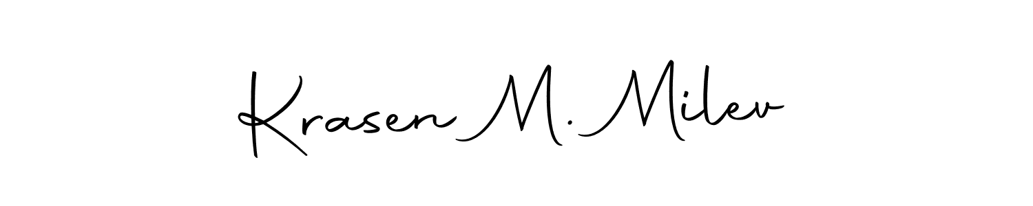 You can use this online signature creator to create a handwritten signature for the name Krasen M. Milev. This is the best online autograph maker. Krasen M. Milev signature style 10 images and pictures png