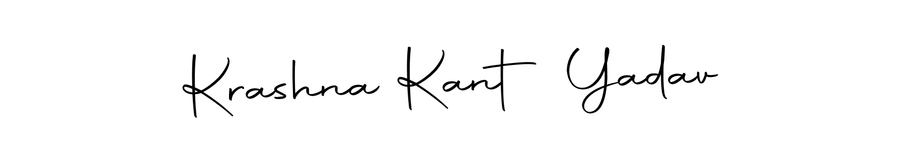 This is the best signature style for the Krashna Kant Yadav name. Also you like these signature font (Autography-DOLnW). Mix name signature. Krashna Kant Yadav signature style 10 images and pictures png