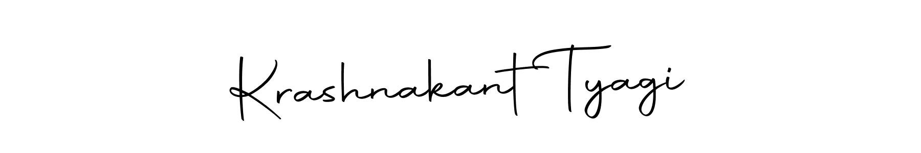 Check out images of Autograph of Krashnakant  Tyagi name. Actor Krashnakant  Tyagi Signature Style. Autography-DOLnW is a professional sign style online. Krashnakant  Tyagi signature style 10 images and pictures png
