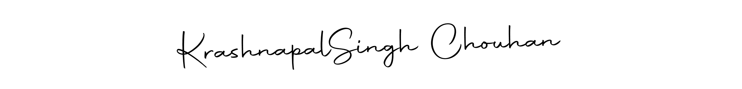 You should practise on your own different ways (Autography-DOLnW) to write your name (Krashnapal  Singh Chouhan) in signature. don't let someone else do it for you. Krashnapal  Singh Chouhan signature style 10 images and pictures png
