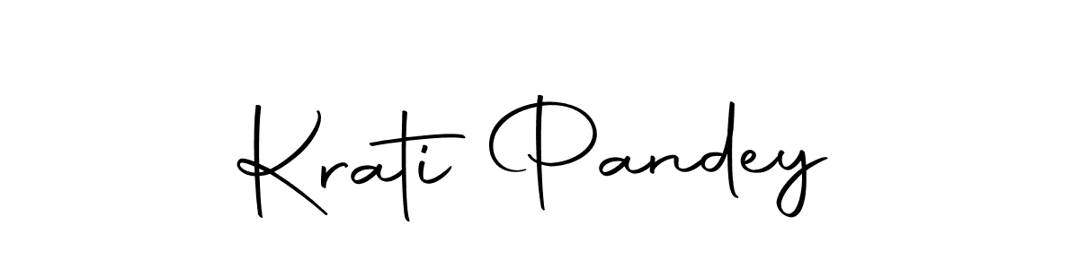 if you are searching for the best signature style for your name Krati Pandey. so please give up your signature search. here we have designed multiple signature styles  using Autography-DOLnW. Krati Pandey signature style 10 images and pictures png