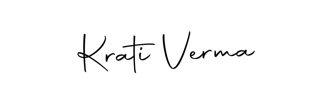 Here are the top 10 professional signature styles for the name Krati Verma. These are the best autograph styles you can use for your name. Krati Verma signature style 10 images and pictures png