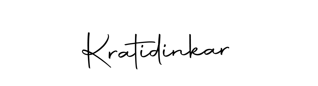 It looks lik you need a new signature style for name Kratidinkar. Design unique handwritten (Autography-DOLnW) signature with our free signature maker in just a few clicks. Kratidinkar signature style 10 images and pictures png