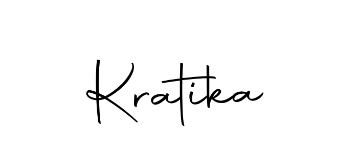 Make a beautiful signature design for name Kratika. With this signature (Autography-DOLnW) style, you can create a handwritten signature for free. Kratika signature style 10 images and pictures png