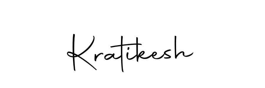 Use a signature maker to create a handwritten signature online. With this signature software, you can design (Autography-DOLnW) your own signature for name Kratikesh. Kratikesh signature style 10 images and pictures png