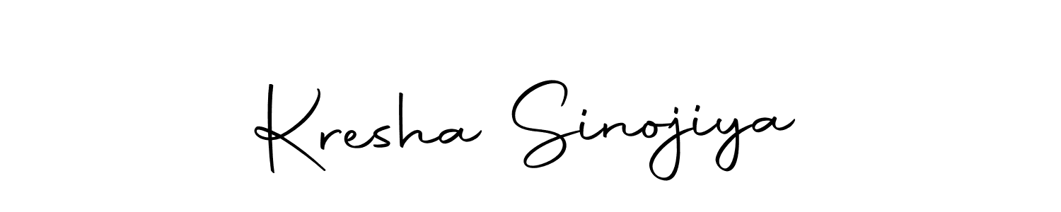 Make a beautiful signature design for name Kresha Sinojiya. Use this online signature maker to create a handwritten signature for free. Kresha Sinojiya signature style 10 images and pictures png