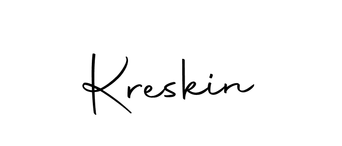 Make a beautiful signature design for name Kreskin. With this signature (Autography-DOLnW) style, you can create a handwritten signature for free. Kreskin signature style 10 images and pictures png