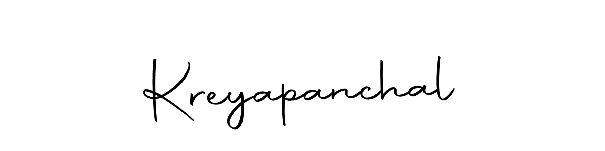 Also we have Kreyapanchal name is the best signature style. Create professional handwritten signature collection using Autography-DOLnW autograph style. Kreyapanchal signature style 10 images and pictures png