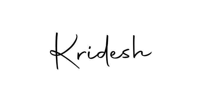 Use a signature maker to create a handwritten signature online. With this signature software, you can design (Autography-DOLnW) your own signature for name Kridesh. Kridesh signature style 10 images and pictures png