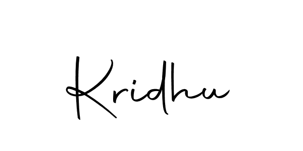 Similarly Autography-DOLnW is the best handwritten signature design. Signature creator online .You can use it as an online autograph creator for name Kridhu. Kridhu signature style 10 images and pictures png