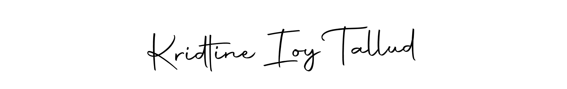 This is the best signature style for the Kridtine Ioy Tallud name. Also you like these signature font (Autography-DOLnW). Mix name signature. Kridtine Ioy Tallud signature style 10 images and pictures png