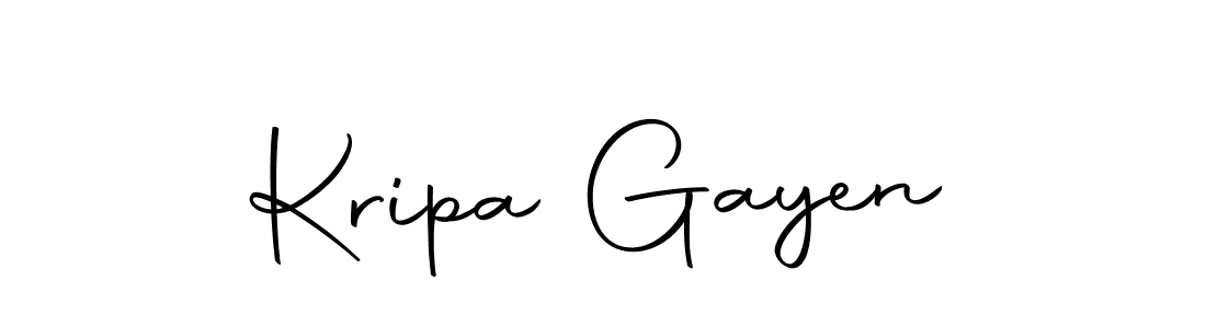 How to make Kripa Gayen signature? Autography-DOLnW is a professional autograph style. Create handwritten signature for Kripa Gayen name. Kripa Gayen signature style 10 images and pictures png