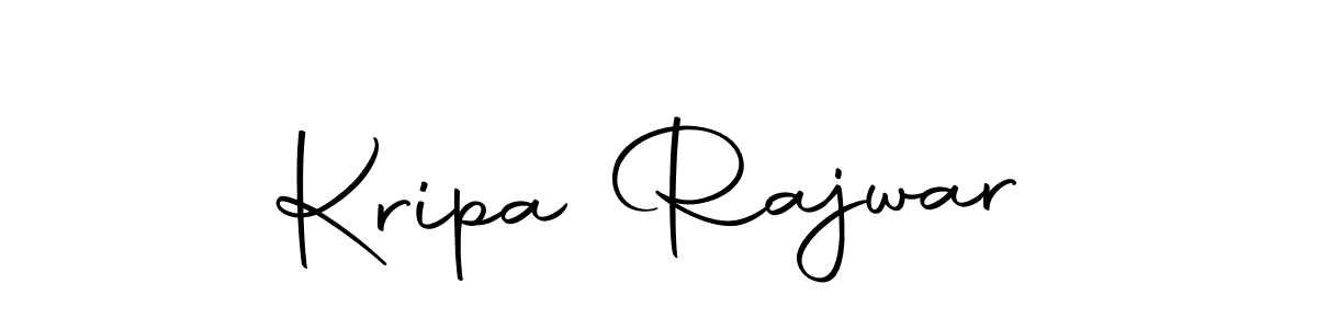 Also we have Kripa Rajwar name is the best signature style. Create professional handwritten signature collection using Autography-DOLnW autograph style. Kripa Rajwar signature style 10 images and pictures png