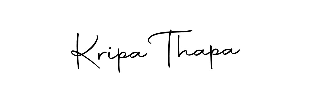 It looks lik you need a new signature style for name Kripa Thapa. Design unique handwritten (Autography-DOLnW) signature with our free signature maker in just a few clicks. Kripa Thapa signature style 10 images and pictures png