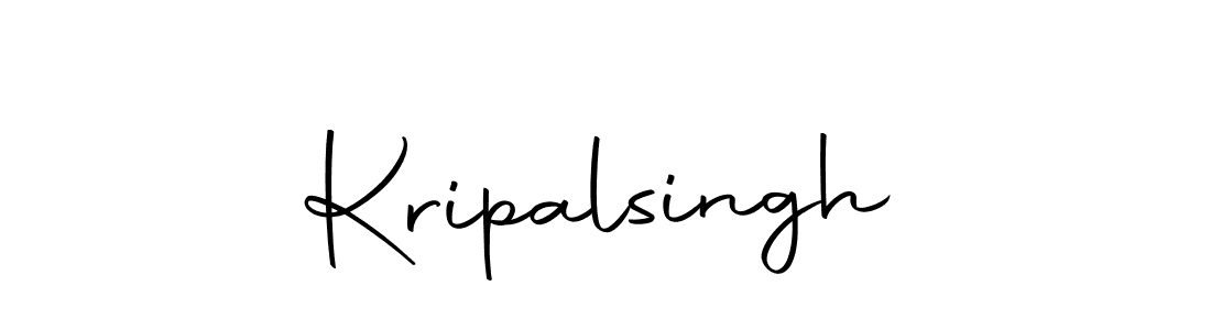 Create a beautiful signature design for name Kripalsingh. With this signature (Autography-DOLnW) fonts, you can make a handwritten signature for free. Kripalsingh signature style 10 images and pictures png