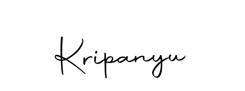 Design your own signature with our free online signature maker. With this signature software, you can create a handwritten (Autography-DOLnW) signature for name Kripanyu. Kripanyu signature style 10 images and pictures png