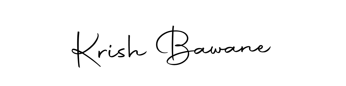 You can use this online signature creator to create a handwritten signature for the name Krish Bawane. This is the best online autograph maker. Krish Bawane signature style 10 images and pictures png