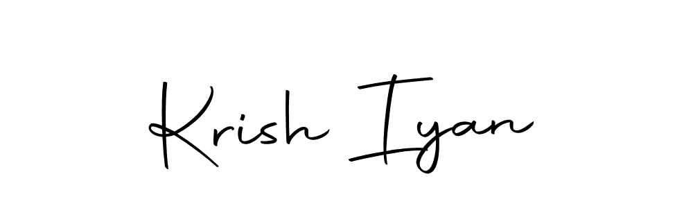 You can use this online signature creator to create a handwritten signature for the name Krish Iyan. This is the best online autograph maker. Krish Iyan signature style 10 images and pictures png