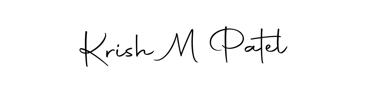 This is the best signature style for the Krish M Patel name. Also you like these signature font (Autography-DOLnW). Mix name signature. Krish M Patel signature style 10 images and pictures png