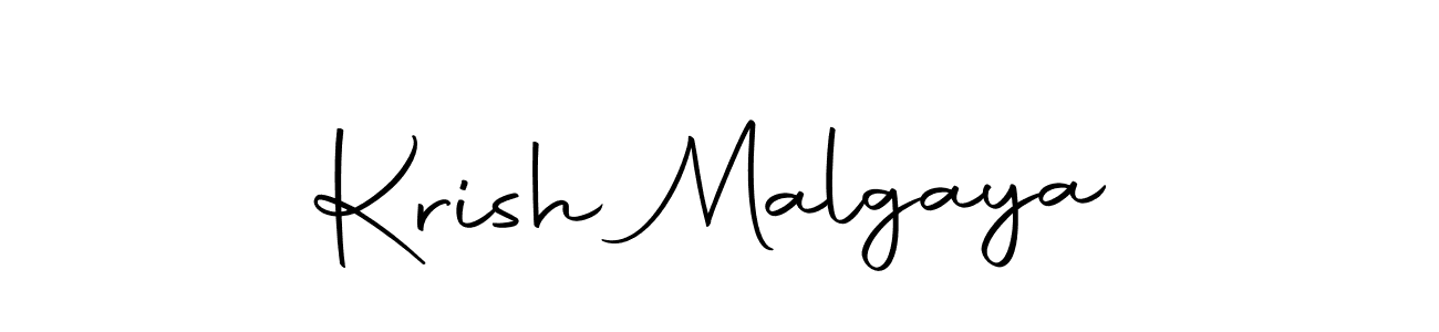 You can use this online signature creator to create a handwritten signature for the name Krish Malgaya. This is the best online autograph maker. Krish Malgaya signature style 10 images and pictures png