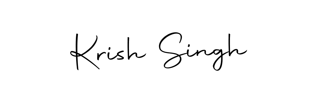 How to make Krish Singh signature? Autography-DOLnW is a professional autograph style. Create handwritten signature for Krish Singh name. Krish Singh signature style 10 images and pictures png