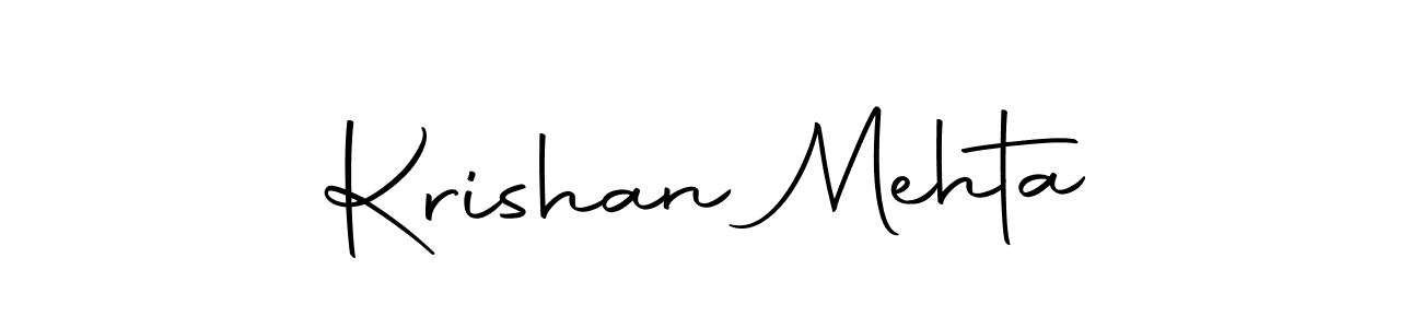 The best way (Autography-DOLnW) to make a short signature is to pick only two or three words in your name. The name Krishan Mehta include a total of six letters. For converting this name. Krishan Mehta signature style 10 images and pictures png