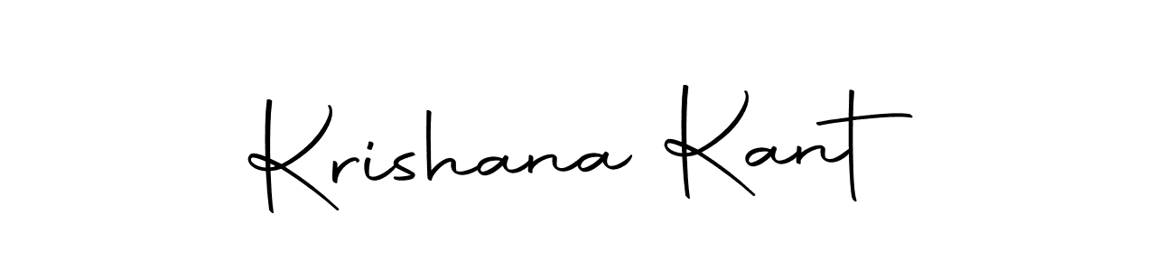 Make a short Krishana Kant signature style. Manage your documents anywhere anytime using Autography-DOLnW. Create and add eSignatures, submit forms, share and send files easily. Krishana Kant signature style 10 images and pictures png