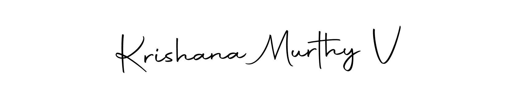 Similarly Autography-DOLnW is the best handwritten signature design. Signature creator online .You can use it as an online autograph creator for name Krishana Murthy V. Krishana Murthy V signature style 10 images and pictures png
