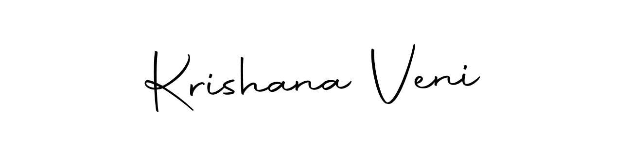 You can use this online signature creator to create a handwritten signature for the name Krishana Veni. This is the best online autograph maker. Krishana Veni signature style 10 images and pictures png