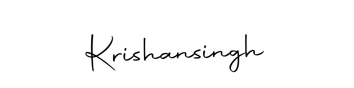 Make a short Krishansingh signature style. Manage your documents anywhere anytime using Autography-DOLnW. Create and add eSignatures, submit forms, share and send files easily. Krishansingh signature style 10 images and pictures png