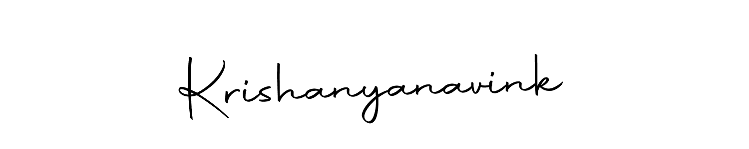 The best way (Autography-DOLnW) to make a short signature is to pick only two or three words in your name. The name Krishanyanavink include a total of six letters. For converting this name. Krishanyanavink signature style 10 images and pictures png