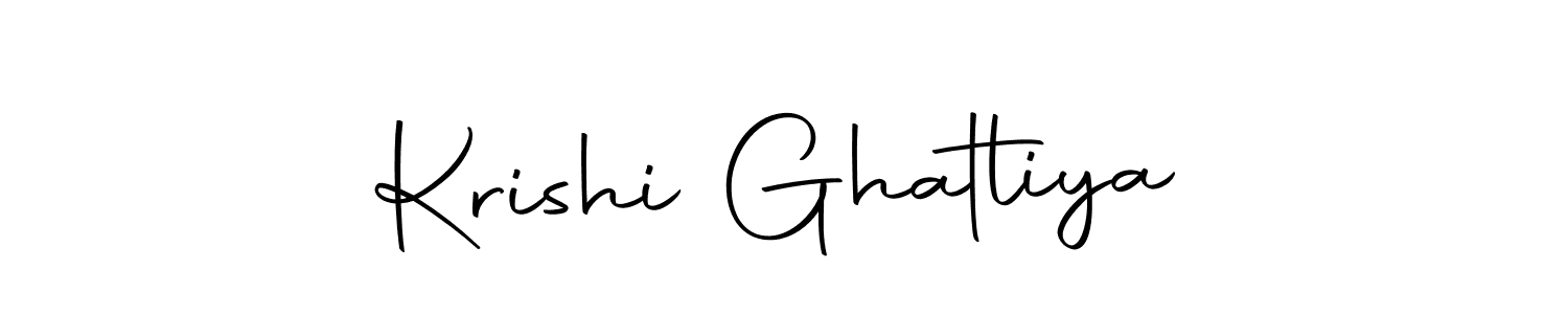 if you are searching for the best signature style for your name Krishi Ghatliya. so please give up your signature search. here we have designed multiple signature styles  using Autography-DOLnW. Krishi Ghatliya signature style 10 images and pictures png