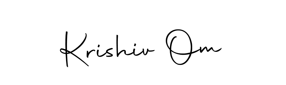 Krishiv Om stylish signature style. Best Handwritten Sign (Autography-DOLnW) for my name. Handwritten Signature Collection Ideas for my name Krishiv Om. Krishiv Om signature style 10 images and pictures png