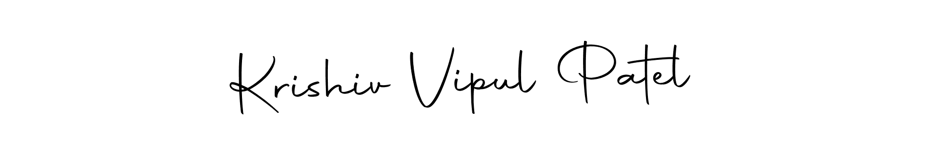 This is the best signature style for the Krishiv Vipul Patel name. Also you like these signature font (Autography-DOLnW). Mix name signature. Krishiv Vipul Patel signature style 10 images and pictures png