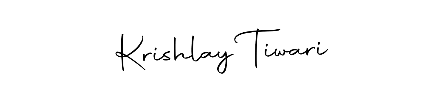 Also we have Krishlay Tiwari name is the best signature style. Create professional handwritten signature collection using Autography-DOLnW autograph style. Krishlay Tiwari signature style 10 images and pictures png