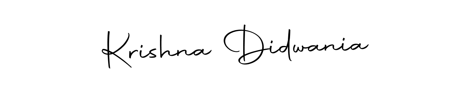 It looks lik you need a new signature style for name Krishna Didwania. Design unique handwritten (Autography-DOLnW) signature with our free signature maker in just a few clicks. Krishna Didwania signature style 10 images and pictures png