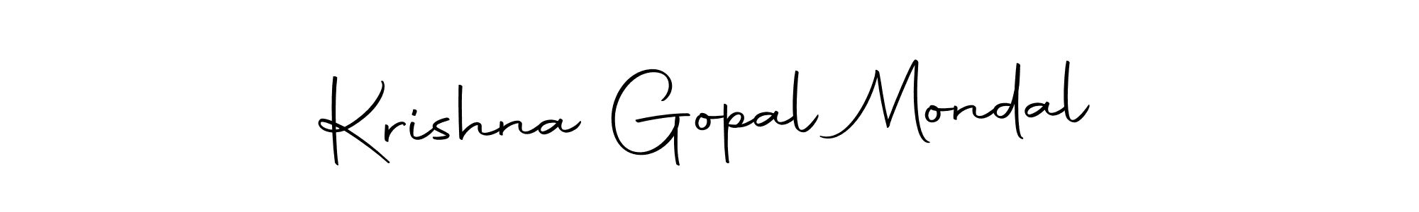 Also we have Krishna Gopal Mondal name is the best signature style. Create professional handwritten signature collection using Autography-DOLnW autograph style. Krishna Gopal Mondal signature style 10 images and pictures png