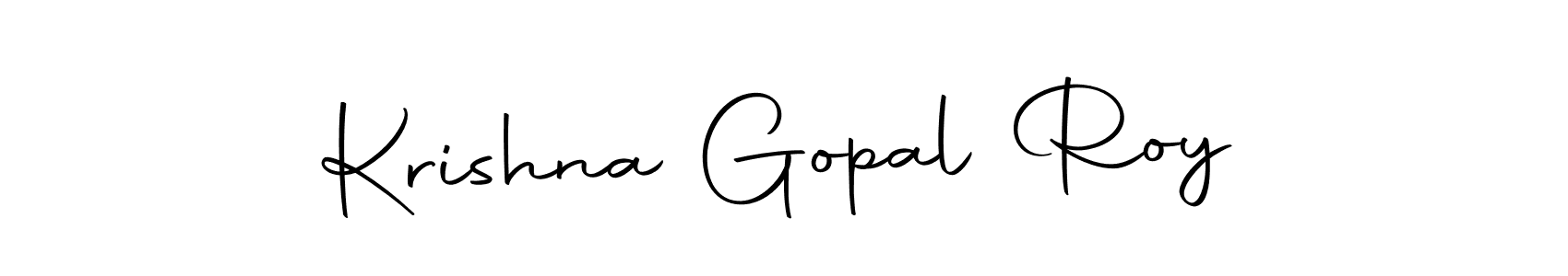 The best way (Autography-DOLnW) to make a short signature is to pick only two or three words in your name. The name Krishna Gopal Roy include a total of six letters. For converting this name. Krishna Gopal Roy signature style 10 images and pictures png