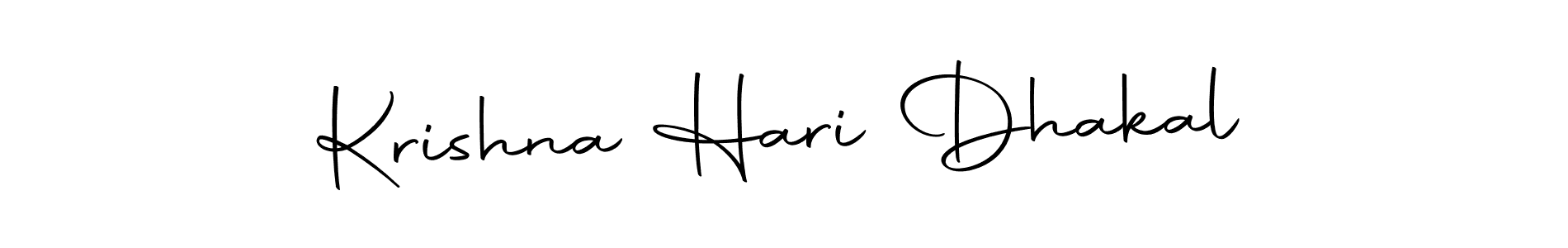 Make a beautiful signature design for name Krishna Hari Dhakal. With this signature (Autography-DOLnW) style, you can create a handwritten signature for free. Krishna Hari Dhakal signature style 10 images and pictures png