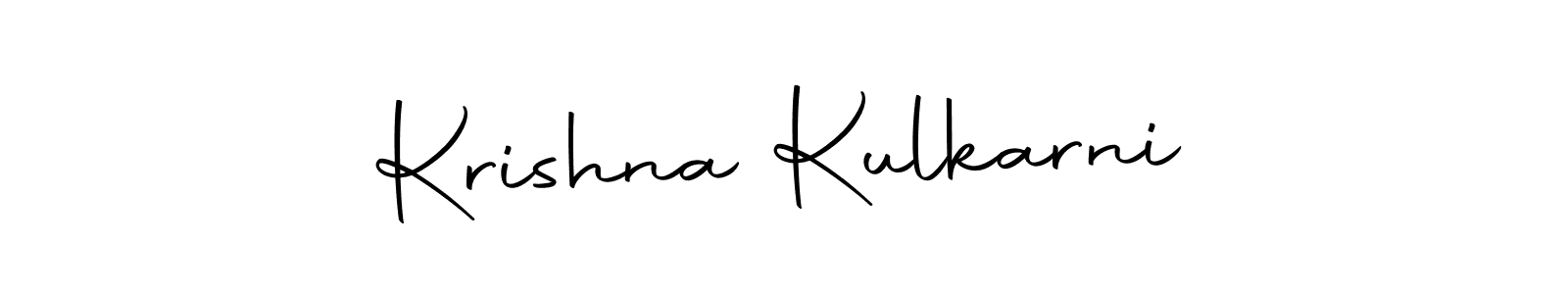 You should practise on your own different ways (Autography-DOLnW) to write your name (Krishna Kulkarni) in signature. don't let someone else do it for you. Krishna Kulkarni signature style 10 images and pictures png