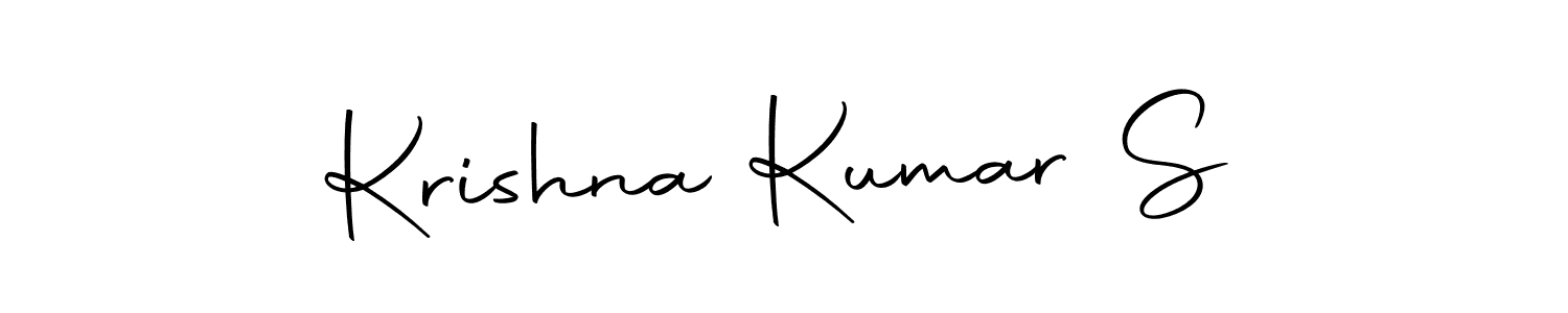 This is the best signature style for the Krishna Kumar S name. Also you like these signature font (Autography-DOLnW). Mix name signature. Krishna Kumar S signature style 10 images and pictures png