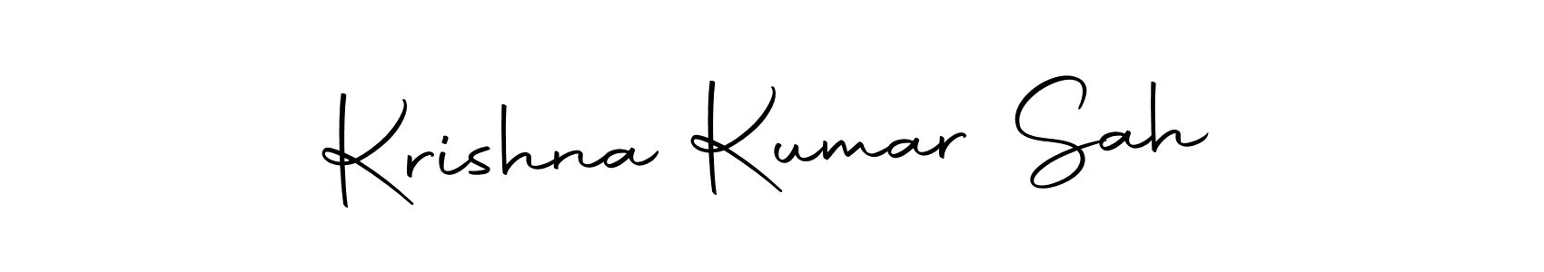 You can use this online signature creator to create a handwritten signature for the name Krishna Kumar Sah. This is the best online autograph maker. Krishna Kumar Sah signature style 10 images and pictures png