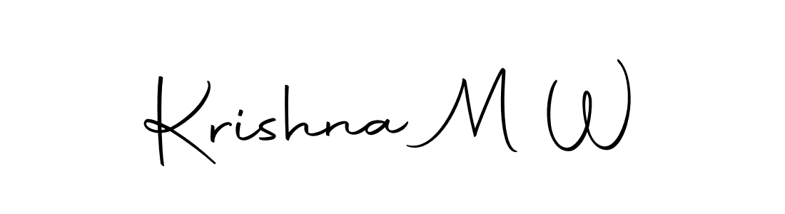 Best and Professional Signature Style for Krishna M W. Autography-DOLnW Best Signature Style Collection. Krishna M W signature style 10 images and pictures png