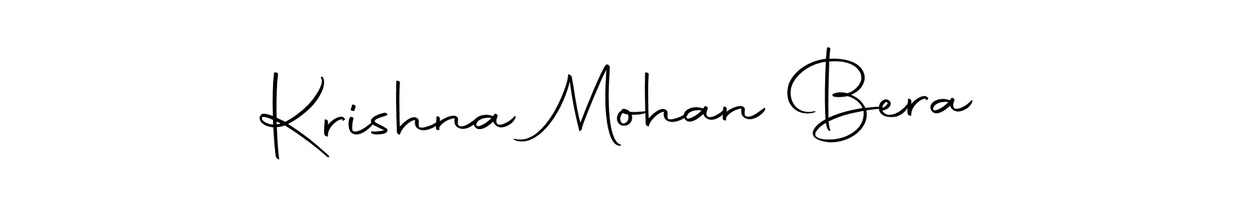 Make a short Krishna Mohan Bera signature style. Manage your documents anywhere anytime using Autography-DOLnW. Create and add eSignatures, submit forms, share and send files easily. Krishna Mohan Bera signature style 10 images and pictures png