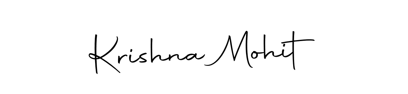 Krishna Mohit stylish signature style. Best Handwritten Sign (Autography-DOLnW) for my name. Handwritten Signature Collection Ideas for my name Krishna Mohit. Krishna Mohit signature style 10 images and pictures png