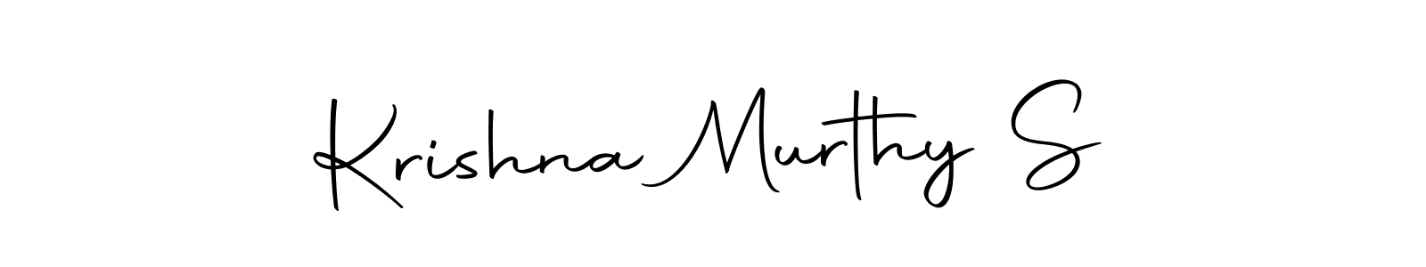 Autography-DOLnW is a professional signature style that is perfect for those who want to add a touch of class to their signature. It is also a great choice for those who want to make their signature more unique. Get Krishna Murthy S name to fancy signature for free. Krishna Murthy S signature style 10 images and pictures png