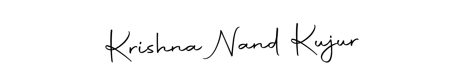 Here are the top 10 professional signature styles for the name Krishna Nand Kujur. These are the best autograph styles you can use for your name. Krishna Nand Kujur signature style 10 images and pictures png